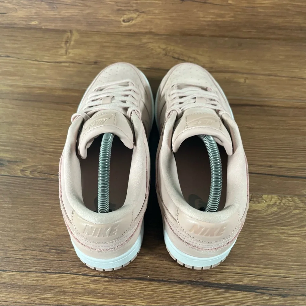 Nike Dunk‎ Low PRM MF ‘Pink Oxford’ Women’s Size 9 Shoes Leather Sneakers